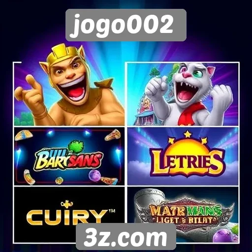 Comparativo entre jogos disponíveis no jogo002